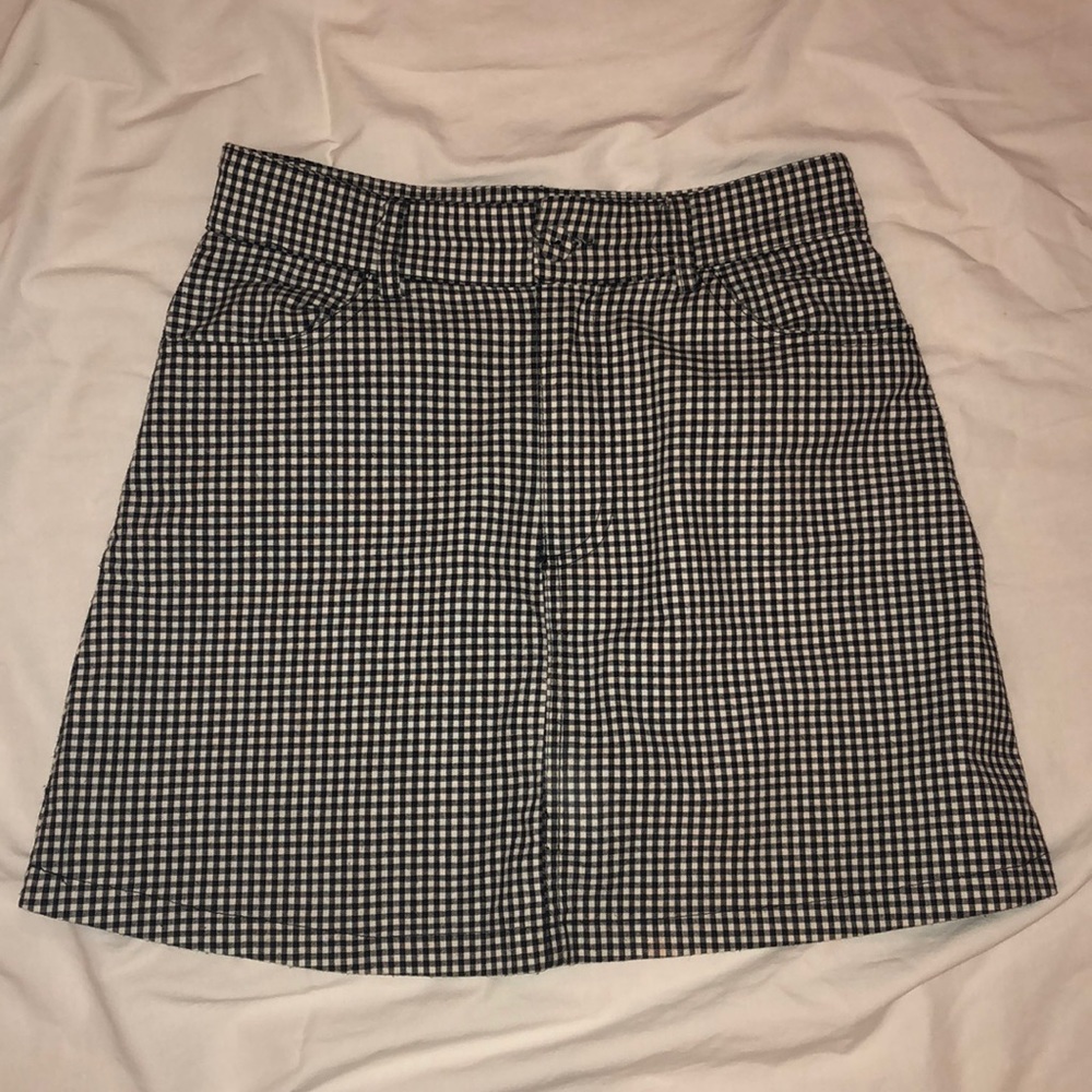 Brandy Melville Checkered Skirt